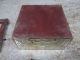 Antique Wood Silver Plate Divided Box Lid Other photo 3