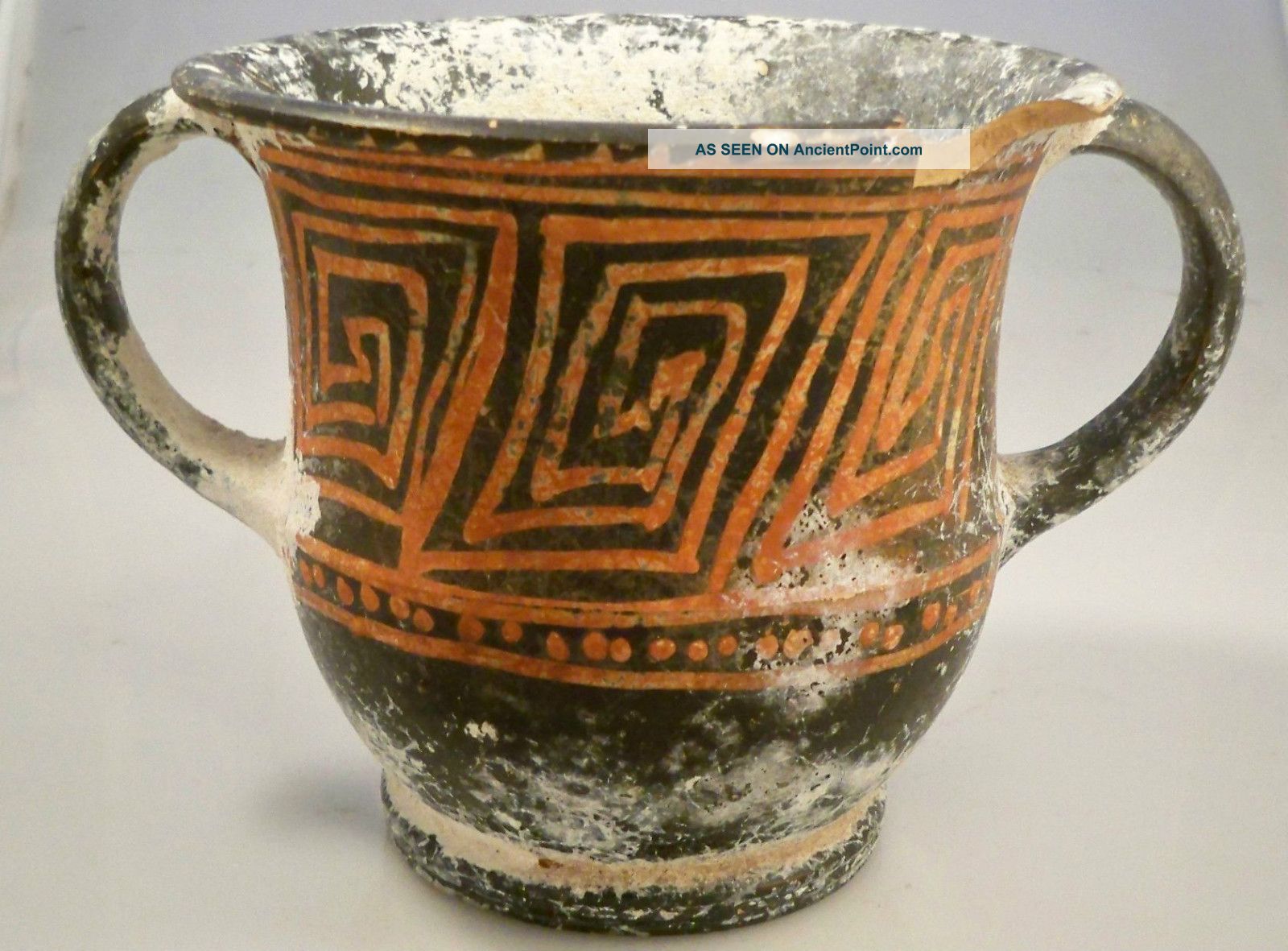 Greek Sessile Kantharos From South Italy.  3rd.  C Bc Greek photo