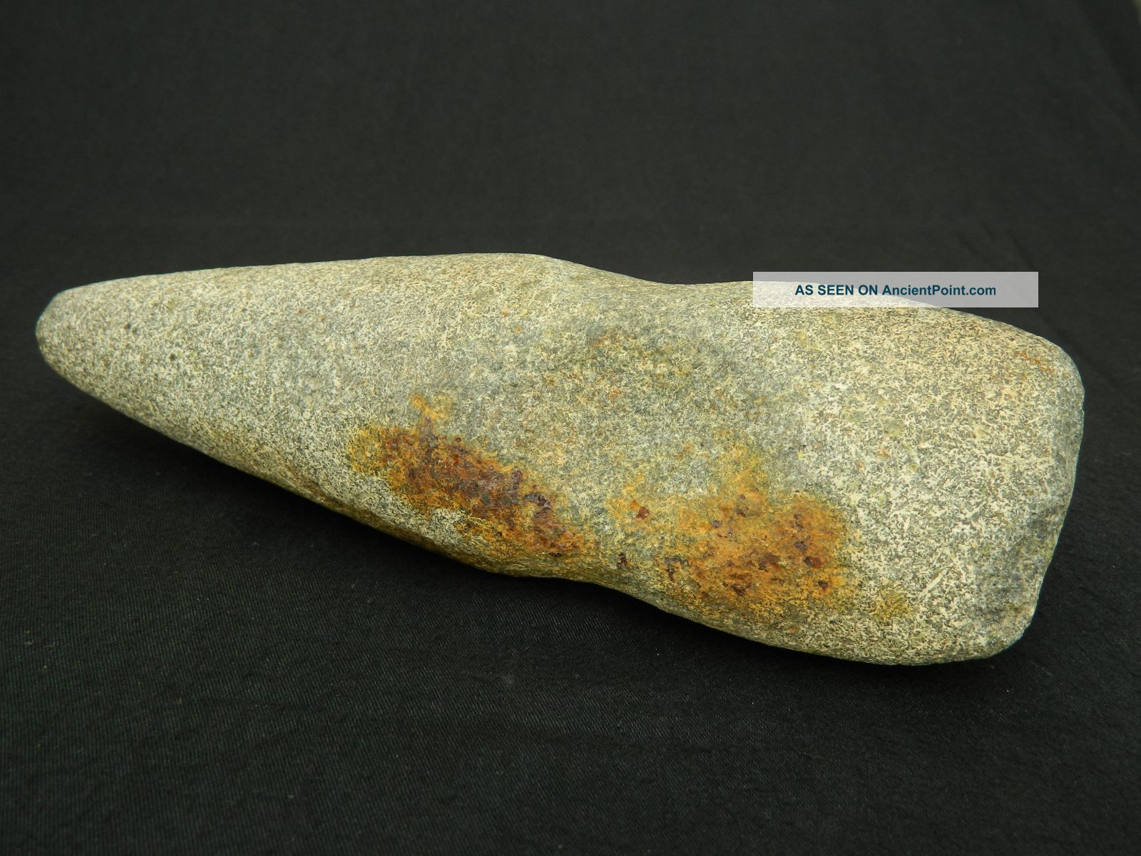 Big Neolithic Neolithique Granite Axe 23 Cm - 6500 To 2000 Bp - Sahara Neolithic & Paleolithic photo