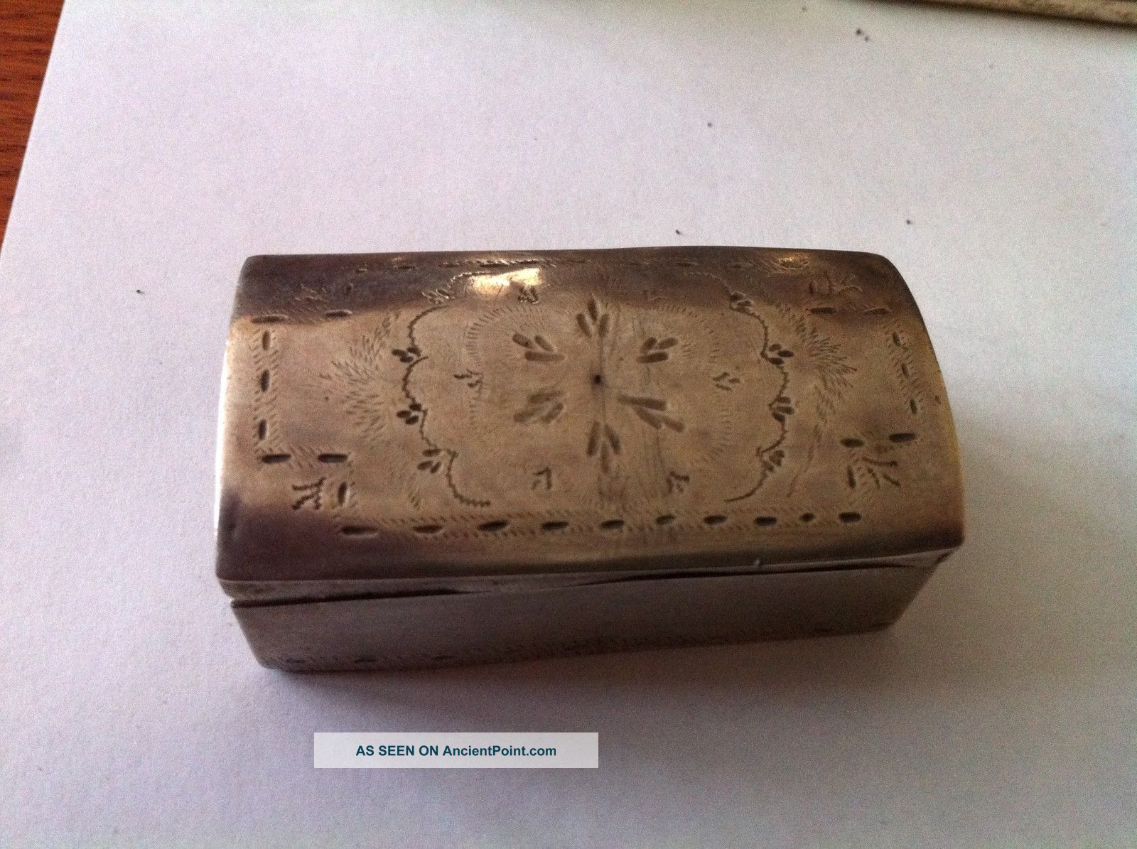 Duch Silver Snuff Box Other photo