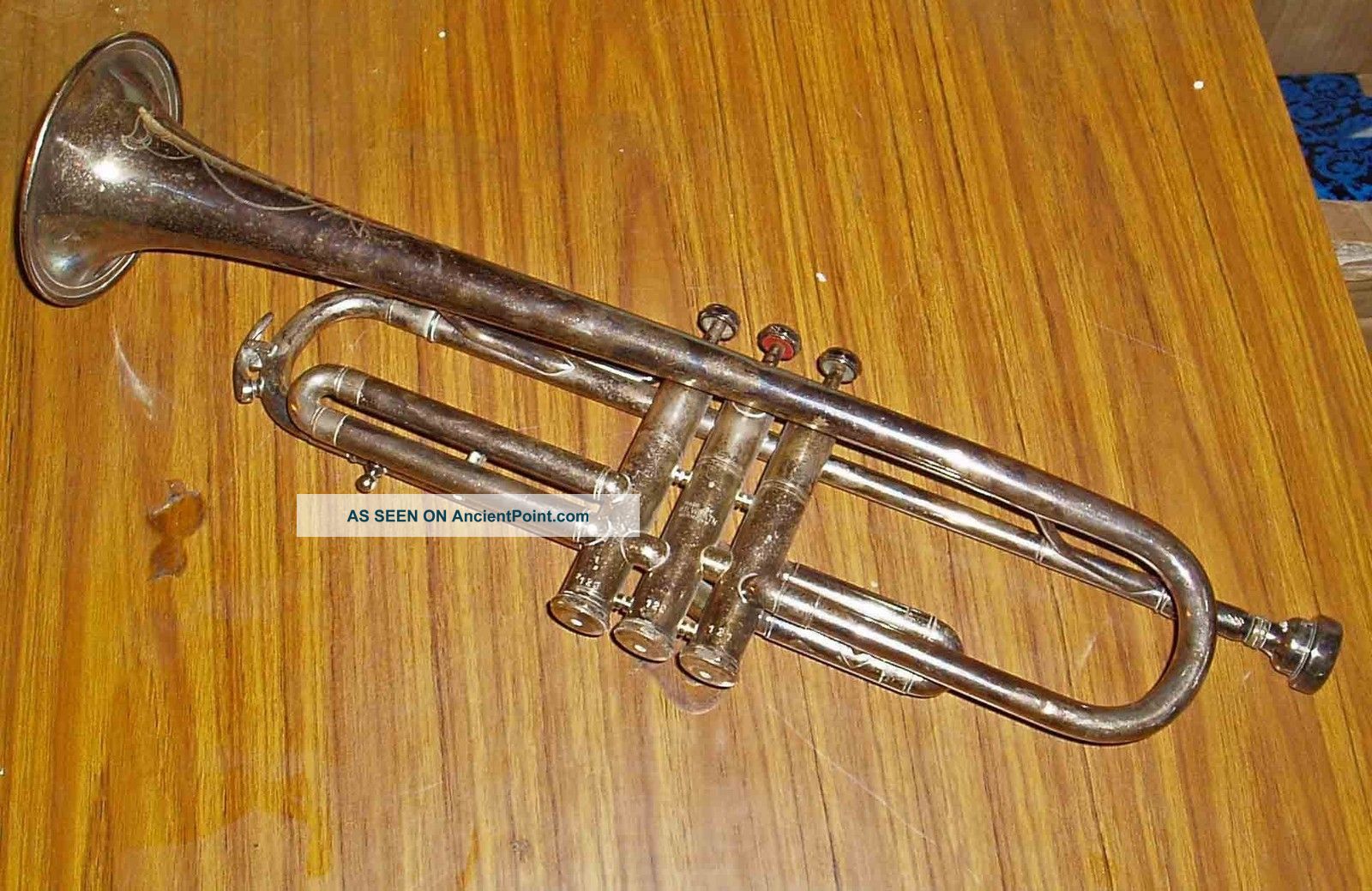 Antique C1930 Julius Keilwerth Silver Toneking Trumpert Made In Germany Musical Instruments (Pre-1930) photo