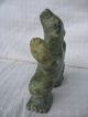 Inuit Sculpture Eskimo Soapstone Ice Bear Dancing Bear Signet Jonassie. .  2001 Native American photo 1