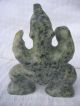 Inuit Sculpture Eskimo Soapstone Ice Bear Dancing Bear Signet Jonassie. .  2001 Native American photo 2