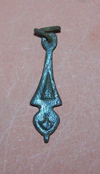 Medieval 40mm Pendant/amulet - Metal Detecting Find photo