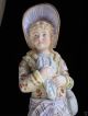 Pair Bisque Porcelain Figurines Boy Girl Figures Rudolstadt Germany Ca1895 Rare Figurines photo 8