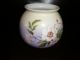 Antique Carlsbad Austrian Bulb Vase With Floral Blossom Decoration Vases photo 2