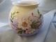 Antique Carlsbad Austrian Bulb Vase With Floral Blossom Decoration Vases photo 4