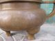 Shining 3 - Leg Incense Burner Carved Exquistie Bronze Old Chinese Ancient Incense Burners photo 7