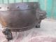 Figure Inscription Heavy 7kj Shining 3 - Leg Incense Burner Carved Exquistie Bronz Incense Burners photo 6