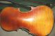 Vintage / Antique German Violin & Case No Makers Name Copy Of Stradivarius String photo 2
