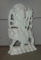 Hindu Idol Durga Fine Marble Statue _ Handicraft India photo 4