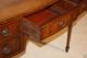 English Mahogany Bow Front Desk 1920 1900-1950 photo 3