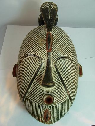 Rare Igbo Spirit Mask / Yoruba / Nigeria photo