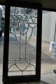 Antique Fully Beveled Glass Window With Jewels 1900-1940 photo 1