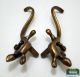 Set Of Pair 2 Pcs New Brass Antique Solid Lizard / Gecko Cabinet Brass Knob Door Knobs & Handles photo 7