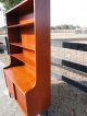 Mid Century Modern Danish Teak Bookshelf Sideboard Teak Shelving Wall Unit Mid-Century Modernism photo 2