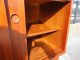 Mid Century Modern Danish Teak Bookshelf Sideboard Teak Shelving Wall Unit Mid-Century Modernism photo 5