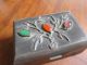 Arts & Crafts Smoking Set - With Semi - Precious Cabochons - 1920s/1930s Arts & Crafts Movement photo 2