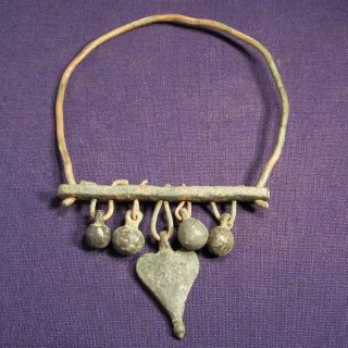 Celtic Bronze Bracelet Or Pendant photo