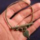 Celtic Bronze Bracelet Or Pendant Roman photo 1
