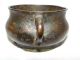 Antique Chinese Bronze Bowl Ming Xuande Mark Period 15thc 5 