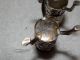 Antique Pair Chinese Export Silver Reticulated Vases 2.  75 