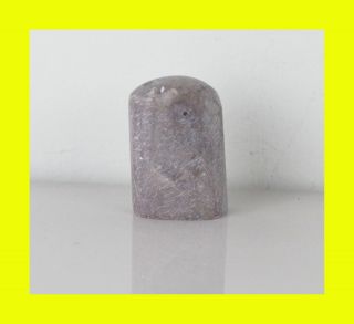 Great Gift Antique Chinese Stone Statue Blank Seal, ,  Blank Seal photo