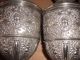 Victorian Silver Plate Pair Of Oil Lamps James Dixon & Son Lamps photo 3