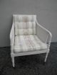 Mid - Century Hollywood Regencry Caned Tufted Side Chair 2740 Post-1950 photo 2