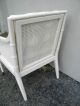 Mid - Century Hollywood Regencry Caned Tufted Side Chair 2740 Post-1950 photo 4
