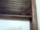 Antique American Woodenware Laundry Washboard (1800s) Manistee,  Mich.  No.  1816 M Primitives photo 3