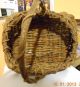 Vintage Primitive Rectangular Handmade Woven Vine Basket Country/cabin Decor Primitives photo 4