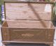 Antique Carved Art Deco Carved Cedar Blanket Chest By Lane Ca.  1940 ' S 1900-1950 photo 1