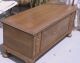 Antique Carved Art Deco Carved Cedar Blanket Chest By Lane Ca.  1940 ' S 1900-1950 photo 3