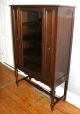 American Antique Display Cabinet With Glass Door.  Made From Mahogany. 1800-1899 photo 1