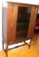 American Antique Display Cabinet With Glass Door.  Made From Mahogany. 1800-1899 photo 2