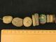 24 Neolithic Neolithique Fishnet Weights /beads - 6500 To 2000 Bp - Sahara Neolithic & Paleolithic photo 2