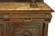 Antique French Renaissance Server/buffet,  Carved Walnut,  Marble Slab Top 1900-1950 photo 8