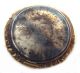 Antique Victorian Engraved Gold Filled Moss Agate Collar Lapel Pin/button Buttons photo 1