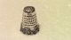 Solid Sterling Silver Thimble Mexico Sewing Collectible Thimbles photo 2