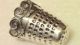 Solid Sterling Silver Thimble Mexico Sewing Collectible Thimbles photo 7