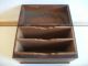 1930 ' S Little Art Deco Inlaid Card Box With Two Lovely Terriers On Top Boxes photo 2
