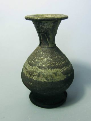 13th/14th Century Thai Brown Glaze Vase photo