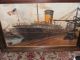 Robert A Herzberg Benson Ford Auto Ship Painting Signed W/coulor Frame Other photo 9