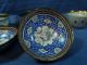 Grouping Of Antique Chinese Small Cloisonne Bowls And Plates,  Offered W/nr Bowls photo 10