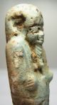 Pc2004uk A Late Period Egyptian Shabti In Glazed Faience With Heiroglyphics S9 Egyptian photo 4