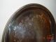 International Silver Plate Silver Plate Round Platter/seal On Back/detailed Platters & Trays photo 3