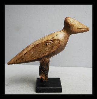 A Stylised Old Lobi Bird From Burkina Faso photo