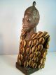 Lot 93,  Ere Ibeji Female Twin With Cowrie Shell Jacket,  Yoruba / Santeria Sculptures & Statues photo 2