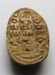 Pc2004uk A Egyptian Scarab Amulet With Hieroglyphics In Steatite S12 Egyptian photo 1